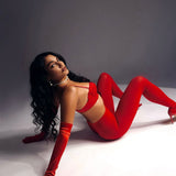 Guanti lycra